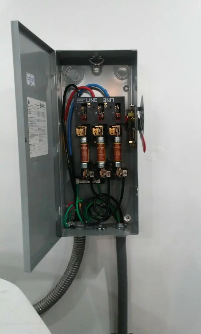 Three-phase disconnect switch installed for Electrical Wiring & Rewiring in Hollidaysburg
